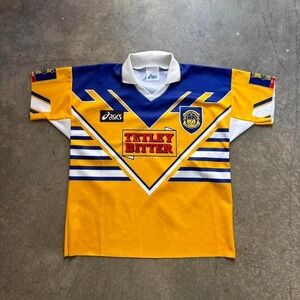 Vintage Asics Leeds Rugby League jersey